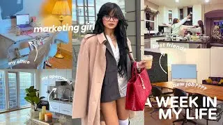 marketing girl in her 20s vlog | week in the life
