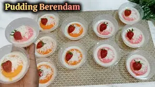 SIAP-SIAP PANEN CUAN DI BULAN PUASA‼️PUDING BERENDAM || JAJANAN KEKINIAN 