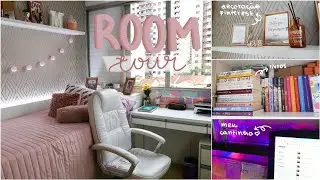 TOUR PELO MEU QUARTO antes da mudança ✨🤍