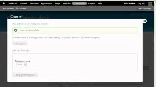 Drupal 7 Tutorial Search Cron