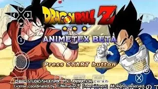 Dragon Ball Z Animetex Tenkaichi Tag Team DBZ TTT MOD PPSSPP ISO Beta