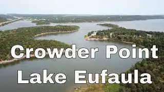Drone Crowder Point, Oklahoma | Lake Eufaula