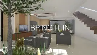 Desain Rumah Minimalis 2Lt Kav. 8x15 m | BRING IT IN_with a Layout Plan #rumah #housedesign
