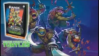 SANTA TARTARUGA!!! Revelado o Universes Beyond de Tartarugas Ninja.