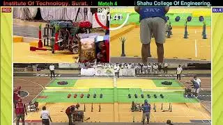 ABU Robocon 2024 India: SVNIT, Surat vs RSCOE [League Match 4]