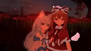 [二次元] B在開滿彼岸花的小島 Shinano しなの (Younger)【4K UHD】VRChat お彼岸