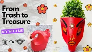 Diy planter from Oil Can | Diy Cute Planter | Best from out of waste #diycuteplanter @diycharm
