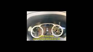 #shorts 2022 Nissan Navara NP300 D23 (Mileage Correction) instrument Cluster Odometer Adjustment