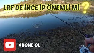LRF'DE İNCE İP ÖNEMLİ Mİ??? - AKŞAM SUYU PERCH AVI -