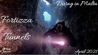 Diving in Malta - Fortizza Tunnels Reef Dive