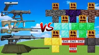 Which TaCZ Gun Destroys Every Golem in Minecraft?