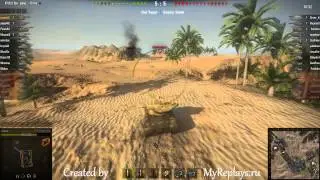 WOT: Sand River - T57 Heavy - 7 frags -