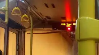 KMB K ATENU284 SS390@98D落車門開關過程及九龍佑寧堂報站