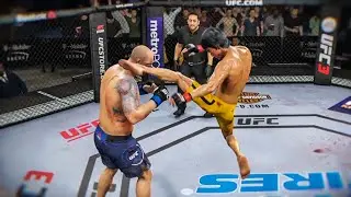 BRUCE LEE VS TIM JOHNSON *CRAZY*😱💯🔥🥊 | UFC 3 BRUTAL FIGHT | UFC 3 2021 | UFC 3 K1 RULES | UFC 3