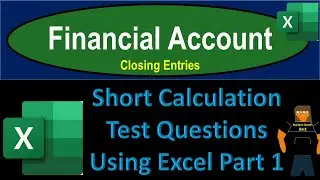 Test questions part 1 Closing entries 400.10