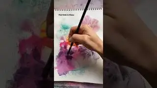 Find Order in Chaos #nature #painting #tutorial #watercolor #flowers #art