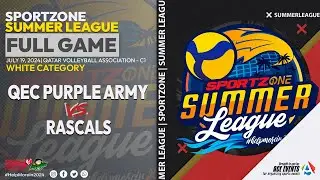 Full Game: QEC Purple Army vs Autoflix Rascals (White Category) | July 19, 2024