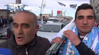 Erzurumspor Şampiyon olunca dadaşlar karnaval yaşadılar