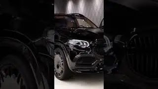 Black Brabus Maybach GLS 800 2023 #mercedes #brabus #cars #luxurycar #newcar #carreview #gls