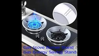Gas Stove Burner Stand - Home Gas Fire & Windproof Stove Jali and Gas Energy Saving Stand