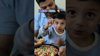 bread pizza #pizza ##bread #breadpizza #homemade #homemadepizza