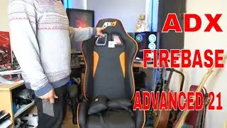 Игровое кресло ADX FIREBASE ADVANCED 21: распаковка и сборка