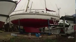 Antifouling Westerly Longbow Sailing Yacht 