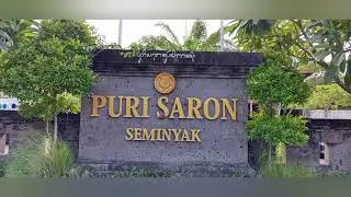 Libur akhir tahun 2023 di hotel Puri Saron Seminyak beach.
