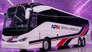 NPM Crystal Horizon 2026 | Bus Mewah Indonesia Terbaru | Interior & Eksterior Futuristik