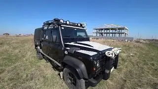 Краткий обзор автомобиля Land Rover Defender 130 Ленд Ровер Дефендер 2013 года