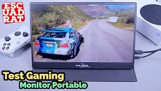 Тест портативного игрового монитора GOOJODOQ Xbox Series S