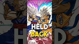 &ldquo;UI Goku Held Back Against Beast Gohan&rdquo; #shorts #dragonballsuper