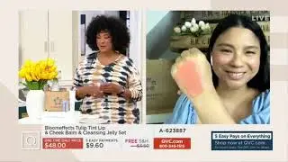 Bloomeffect Tulip Lip & Cheek Balm & Cleansing Jelly Set earlier today