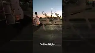 Festive Night in Apache Junction Arizona! #apachejunction #arizona #lightparade