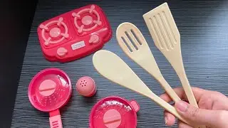 8 minutes satisfying with unboxing Hello kitty cooking set. ASMR - No Music. #hellokitty #toys