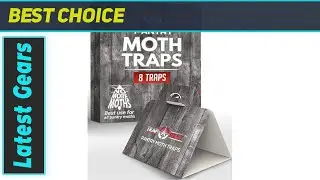 8 Pack Pantry Moth Traps - The Best Solution for Food Safety