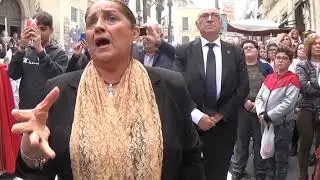 2019 Antonia López a Ntra. Sra. de los Dolores, saeta por Carceleras.