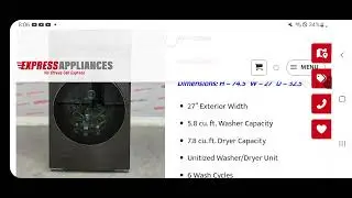 Searching Laundry Centers Washers And Dryers On Express Appliances 