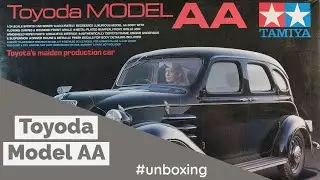 Tamiya Toyoda Model AA - unboxing