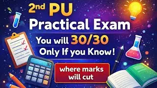 YOU MUST KNOW WHERE MARKS WILL BE CUT IN PHYSICS PRACTICAL EXAM IN 2ND  PUC