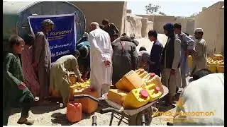 Distribution water project byMs.Nabila Saheem in cooperation with Omed Foundation GGmbH. #charity