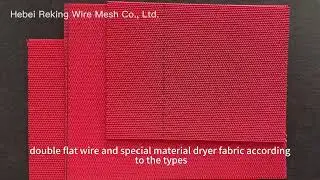 polyester woven dryer mesh fabric