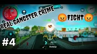 (REAL GANGSTER CRIME GAMEPLAY💥) MILITARY FIGHT💪😡#viralvideo#