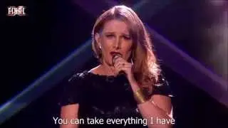 Sam Bailey sings Skyscraper [HD]  - English Lyrics Subtitle