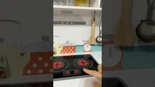 Toy Kitchen Fun! Cooking Steak & Eggs 🍳 #kitchentoys  #playtime  #toys #unboxing #pretendplay