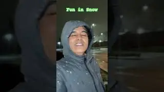 Fun in snow fall  #studentlife #indianinuk #nottingham #snowfall #snow