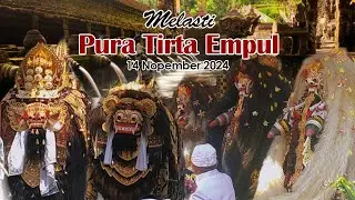 Ide Sesuhunan Jagat Jelekungkang lan Umanyar lunga Melasti ring PuraTirta Empul || 14 - 11 - 2024