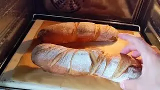 Recette pain paillasse à la maison avec de la farine de gaude