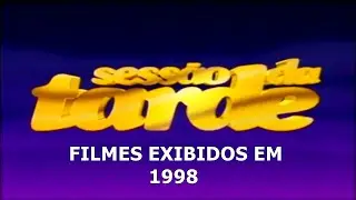 Chamadas de Filmes na Sessão da Tarde em 1998