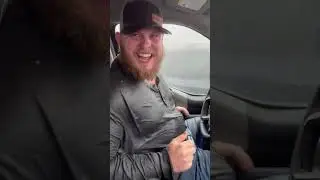 Попали под сильный ливень!😱